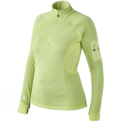 Fleece Berghaus Smoulder Half Zip Mujer Verde - Chile IYC609543